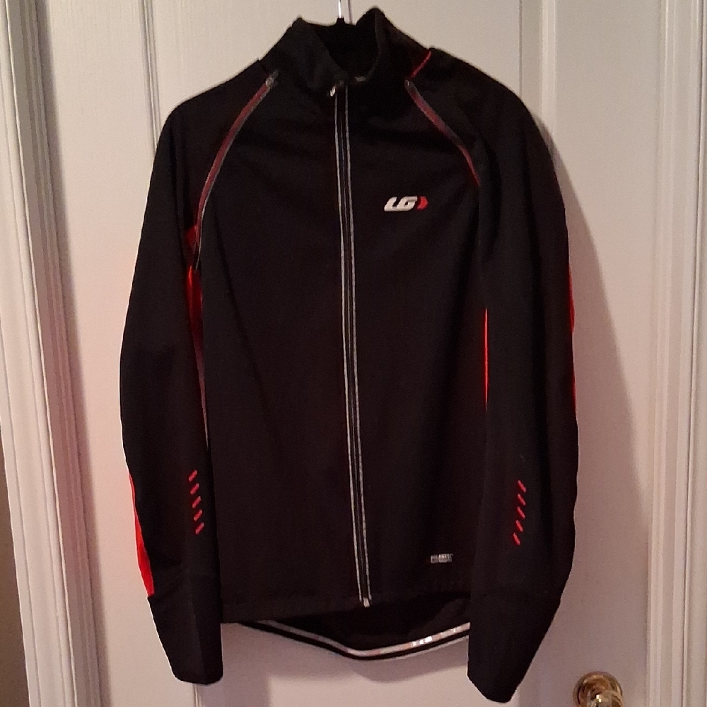 Louis Garneau Performance Cycling Jacket With Removable Sleeves